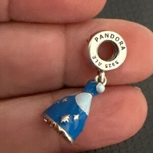 Disney Blue Enamel Dress Dangle Charm by Pandora